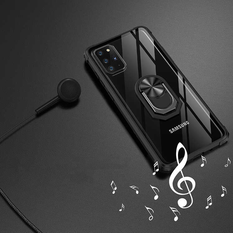 Galaxy Note 20 Kılıf Zore Mola Kapak Siyah