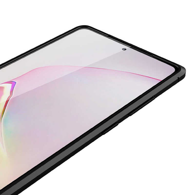 Galaxy Note 20 Kılıf Zore Niss Silikon Kapak Kırmızı