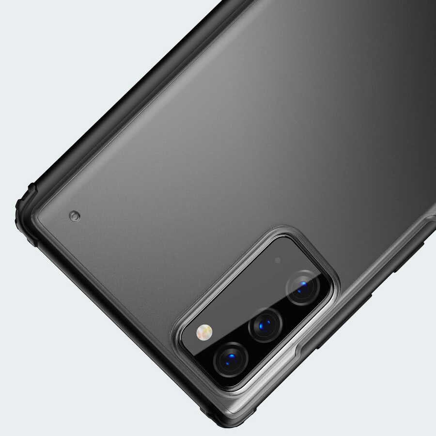 Galaxy Note 20 Kılıf Zore Volks Kapak Lacivert