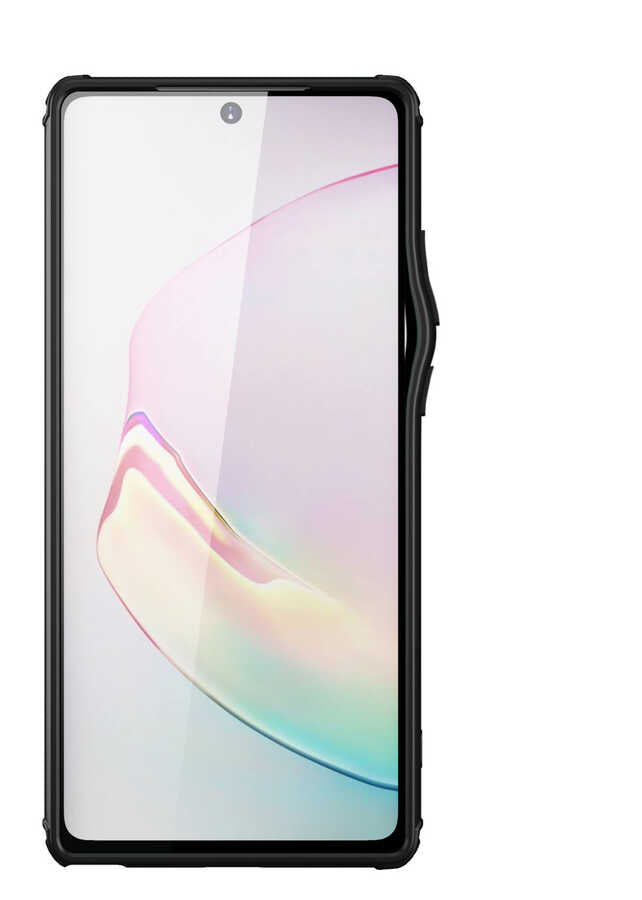 Galaxy Note 20 Kılıf Zore Volks Kapak Siyah