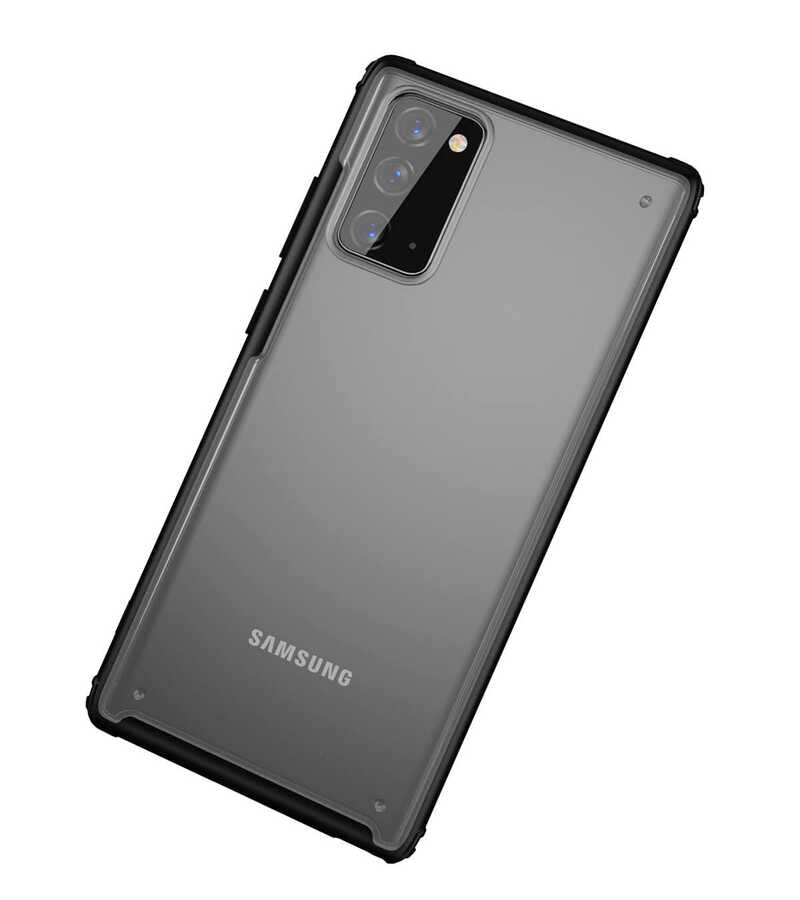 Galaxy Note 20 Kılıf Zore Volks Kapak Koyu Yeşil