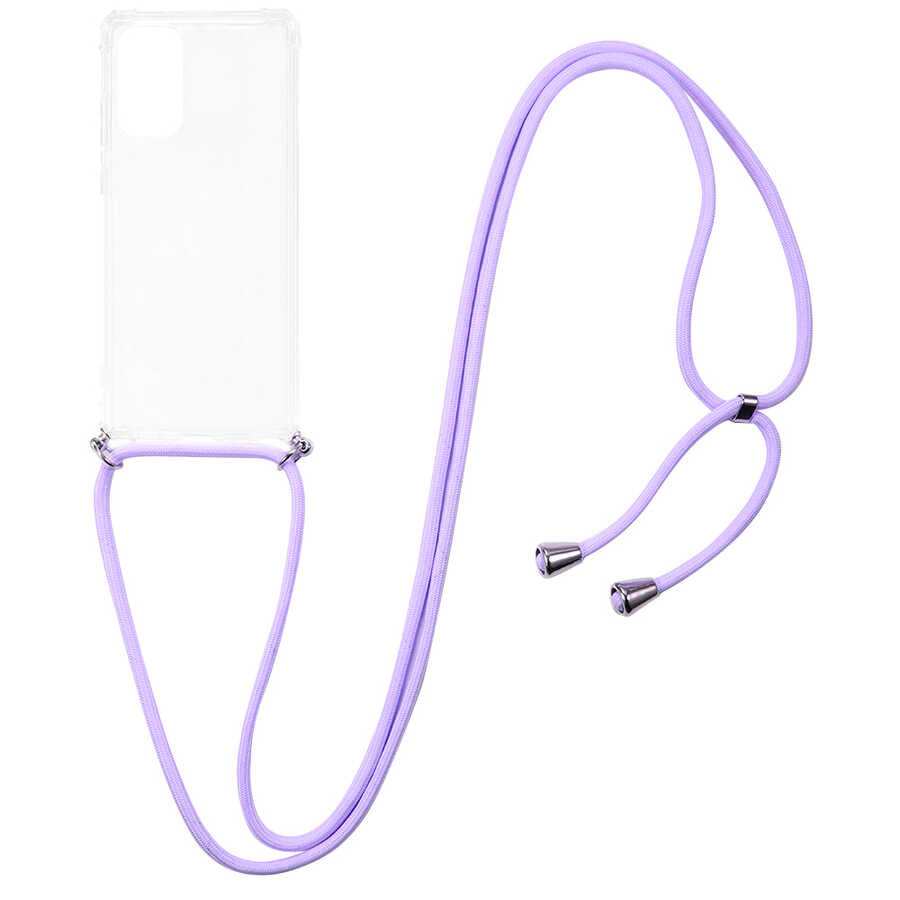 Galaxy Note 20 Kılıf Zore X-Rop Kapak Renksiz