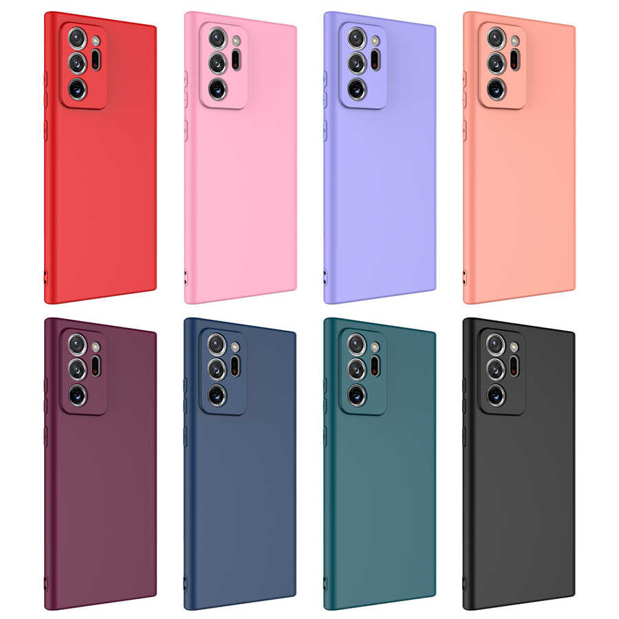 Galaxy Note 20 Ultra Kılıf Zore Mara Lansman Kapak Koyu Mor