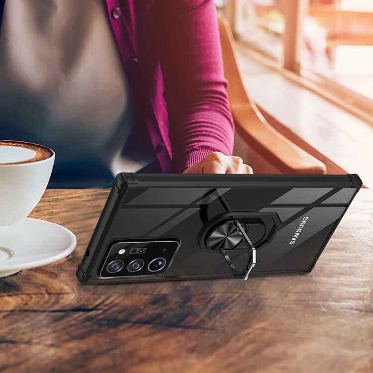 Galaxy Note 20 Ultra Kılıf Zore Mola Kapak Kırmızı