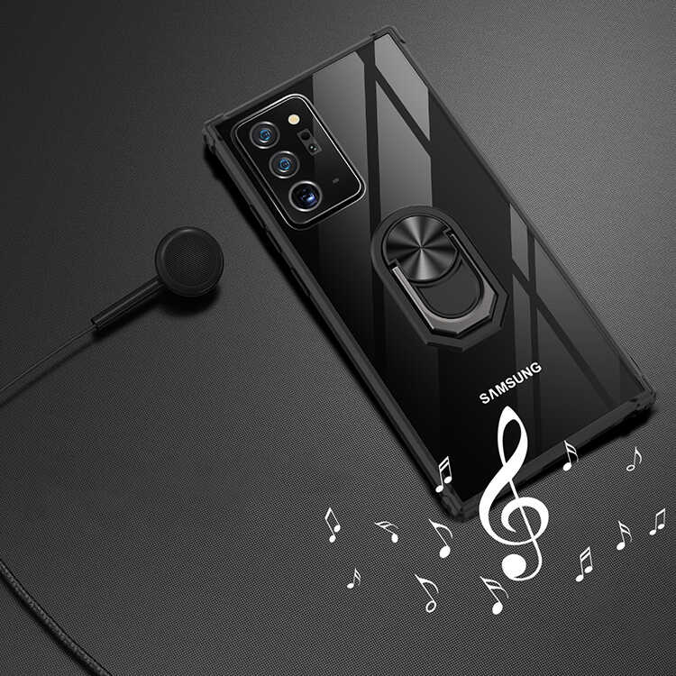 Galaxy Note 20 Ultra Kılıf Zore Mola Kapak Siyah