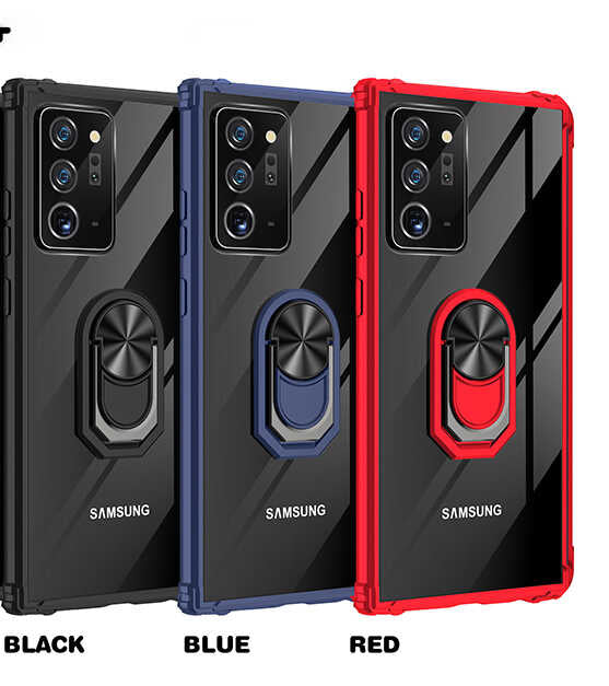 Galaxy Note 20 Ultra Kılıf Zore Mola Kapak Siyah