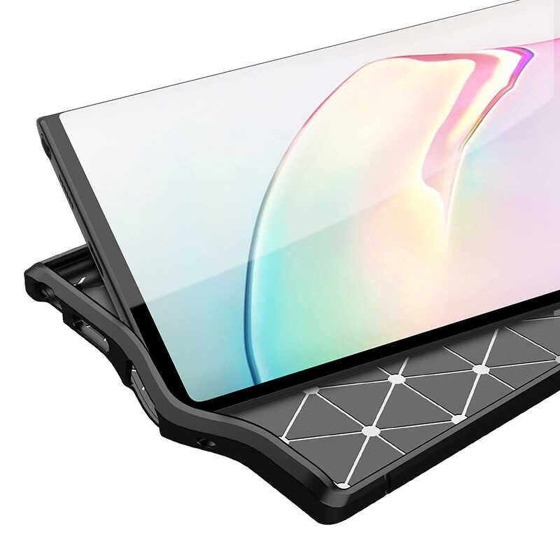 Galaxy Note 20 Ultra Kılıf Zore Niss Silikon Kapak Lacivert