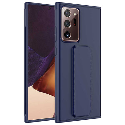 Galaxy Note 20 Ultra Kılıf Zore Qstand Kapak Lila
