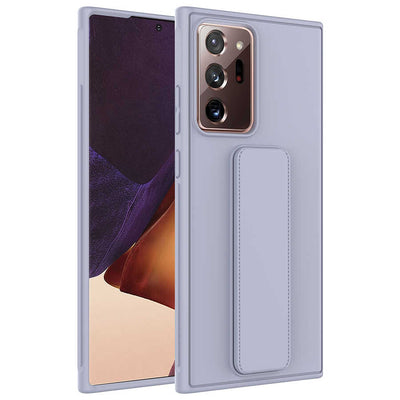 Galaxy Note 20 Ultra Kılıf Zore Qstand Kapak Gri