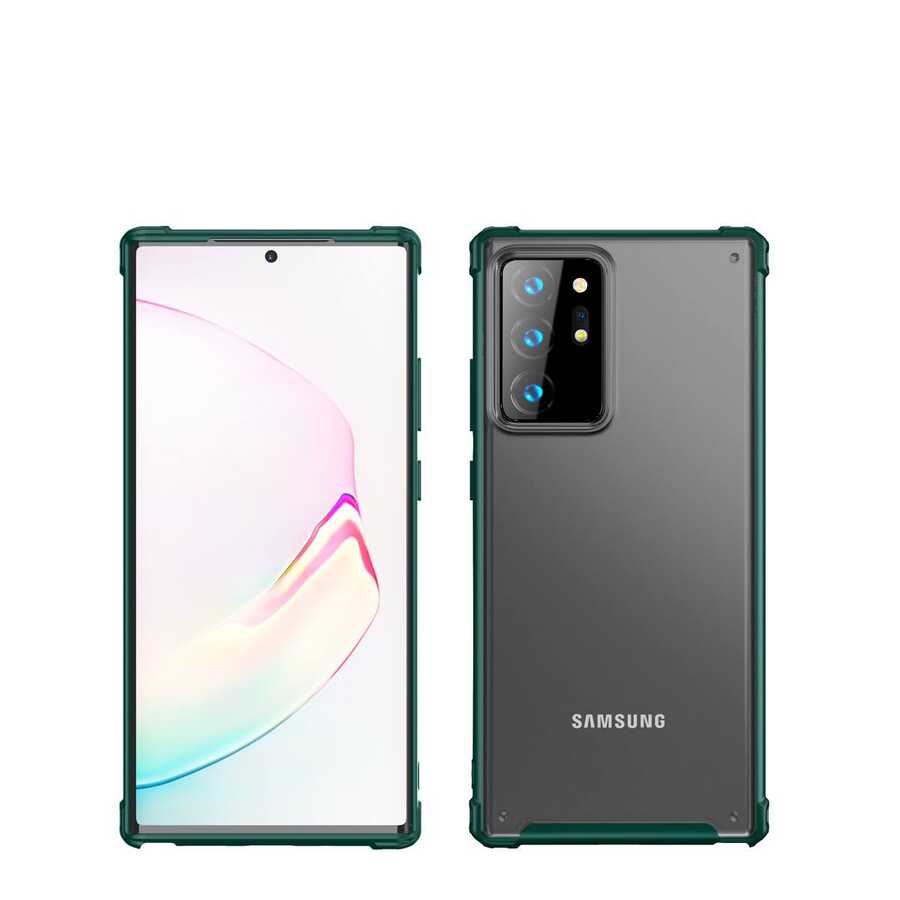 Galaxy Note 20 Ultra Kılıf Zore Volks Kapak Kırmızı