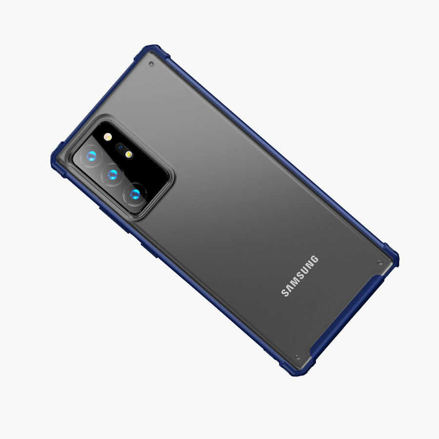 Galaxy Note 20 Ultra Kılıf Zore Volks Kapak Koyu Yeşil