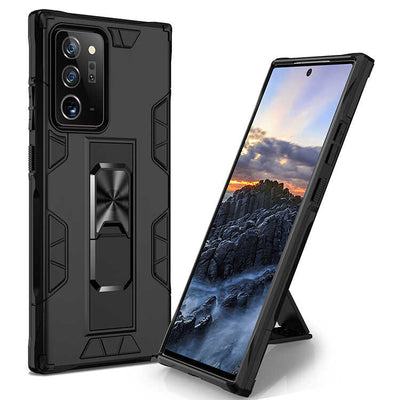 Galaxy Note 20 Ultra Kılıf Zore Volve Kapak Siyah