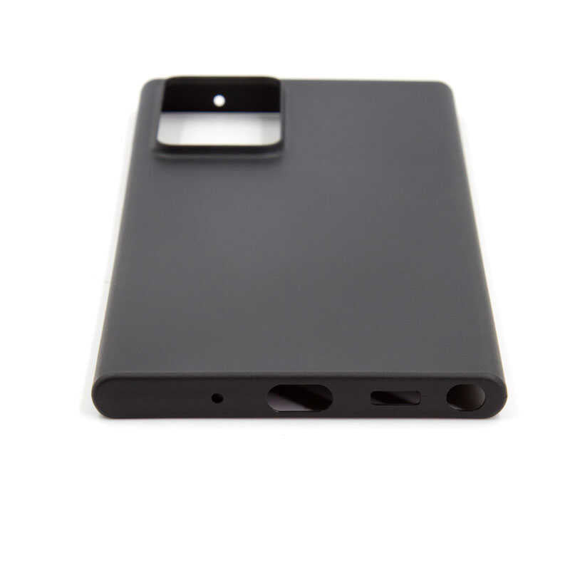 Galaxy Note 20 Ultra Zore 1.Kalite PP Silikon Siyah