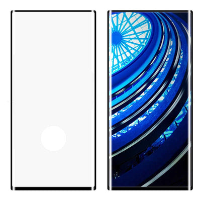 Galaxy Note 20 Ultra Zore Kavisli Full Yapışkanlı Cam Ekran Koruyucu Siyah