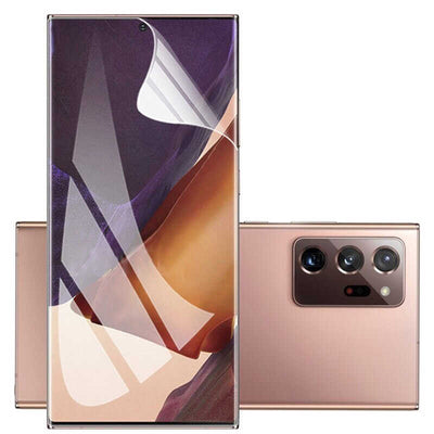 Galaxy Note 20 Ultra Zore Süper Pet Ekran Koruyucu Jelatin Siyah