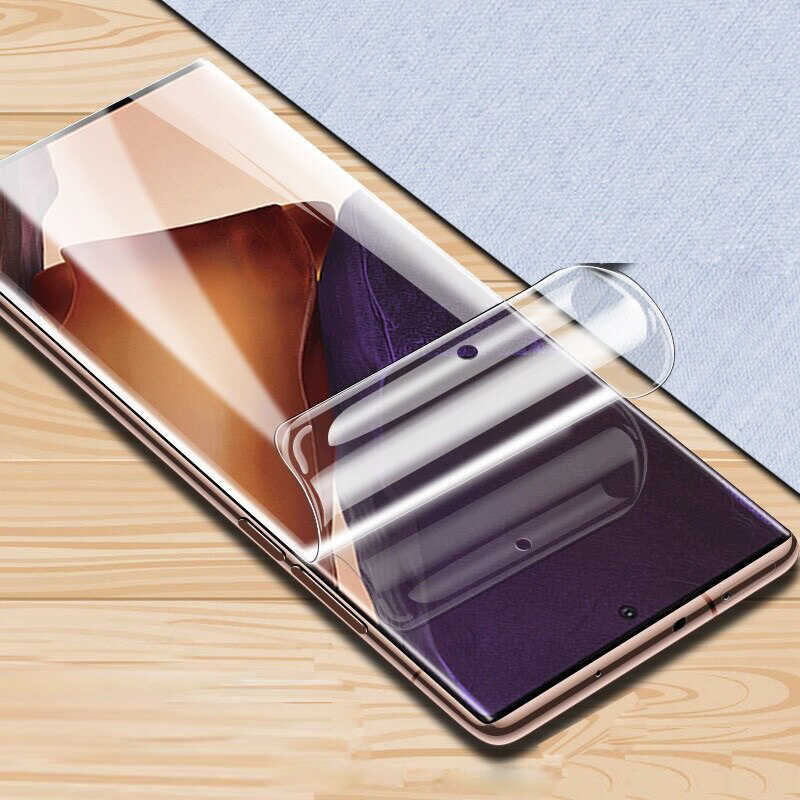 Galaxy Note 20 Ultra Zore Süper Pet Ekran Koruyucu Jelatin Siyah