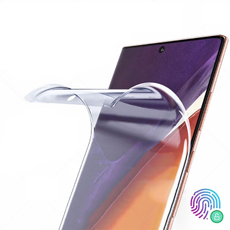 Galaxy Note 20 Ultra Zore Süper Pet Ekran Koruyucu Jelatin Siyah