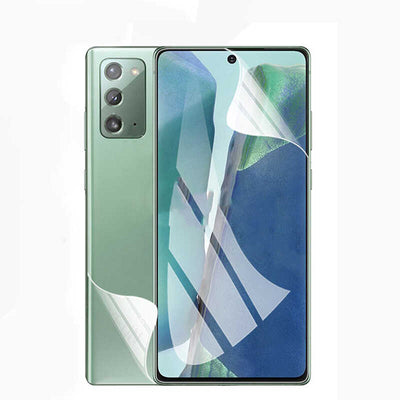 Galaxy Note 20 Zore Süper Pet Ekran Koruyucu Jelatin Siyah