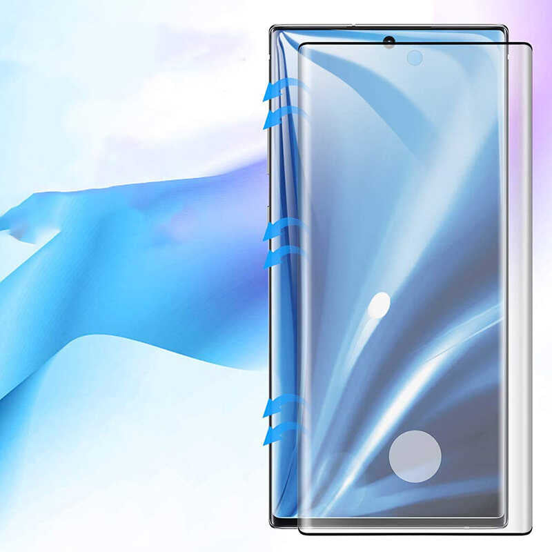 Galaxy Note 20 Zore Süper Pet Ekran Koruyucu Jelatin Siyah