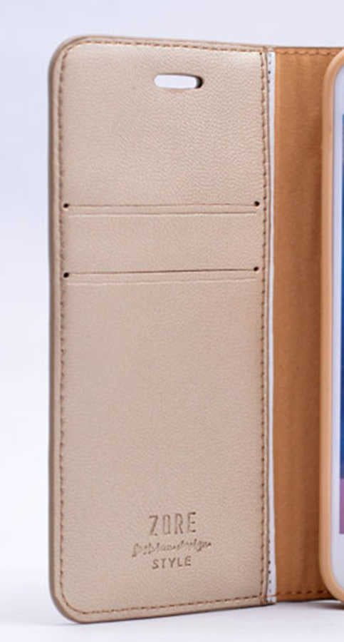 Galaxy Note 3 Kılıf Zore New Delüxe Kapaklı Standlı Kılıf Kırmızı