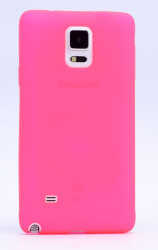 Galaxy Note 3 Kılıf Zore Premier Silikon Kapak Pembe