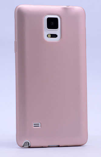 Galaxy Note 3 Kılıf Zore Premier Silikon Kapak Rose Gold