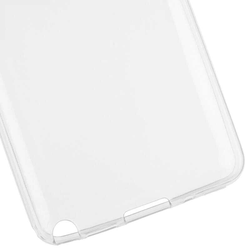 Galaxy Note 3 Neo Kılıf Zore Süper Silikon Kapak Renksiz