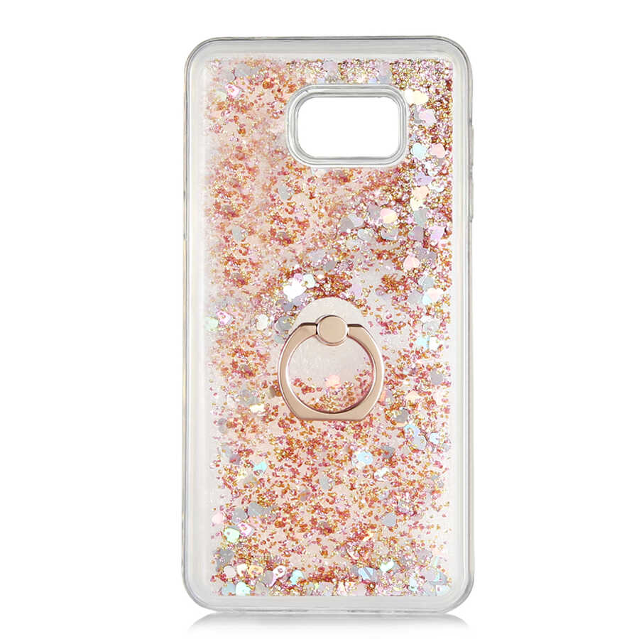 Galaxy Note 5 Kılıf Zore Milce Kapak Gold