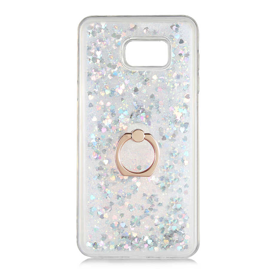 Galaxy Note 5 Kılıf Zore Milce Kapak Gümüş