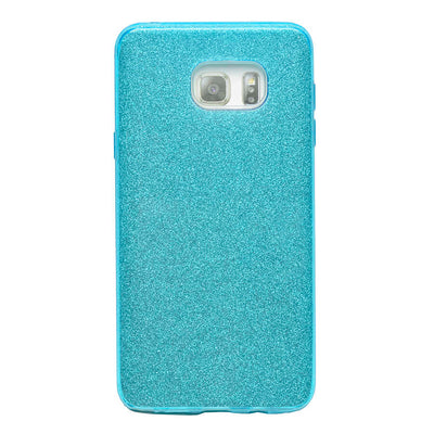 Galaxy Note 5 Kılıf Zore Shining Silikon Mavi