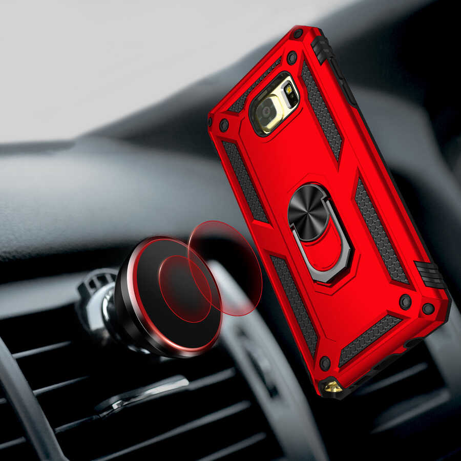 Galaxy Note 5 Kılıf Zore Vega Kapak Gold