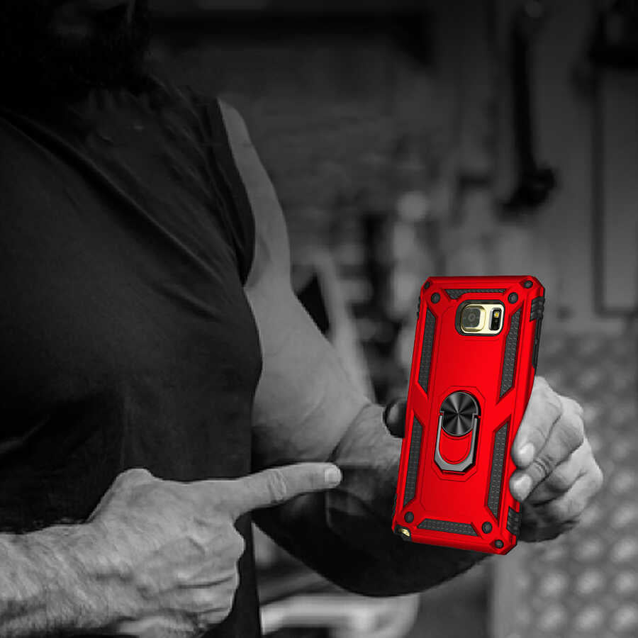 Galaxy Note 5 Kılıf Zore Vega Kapak Rose Gold