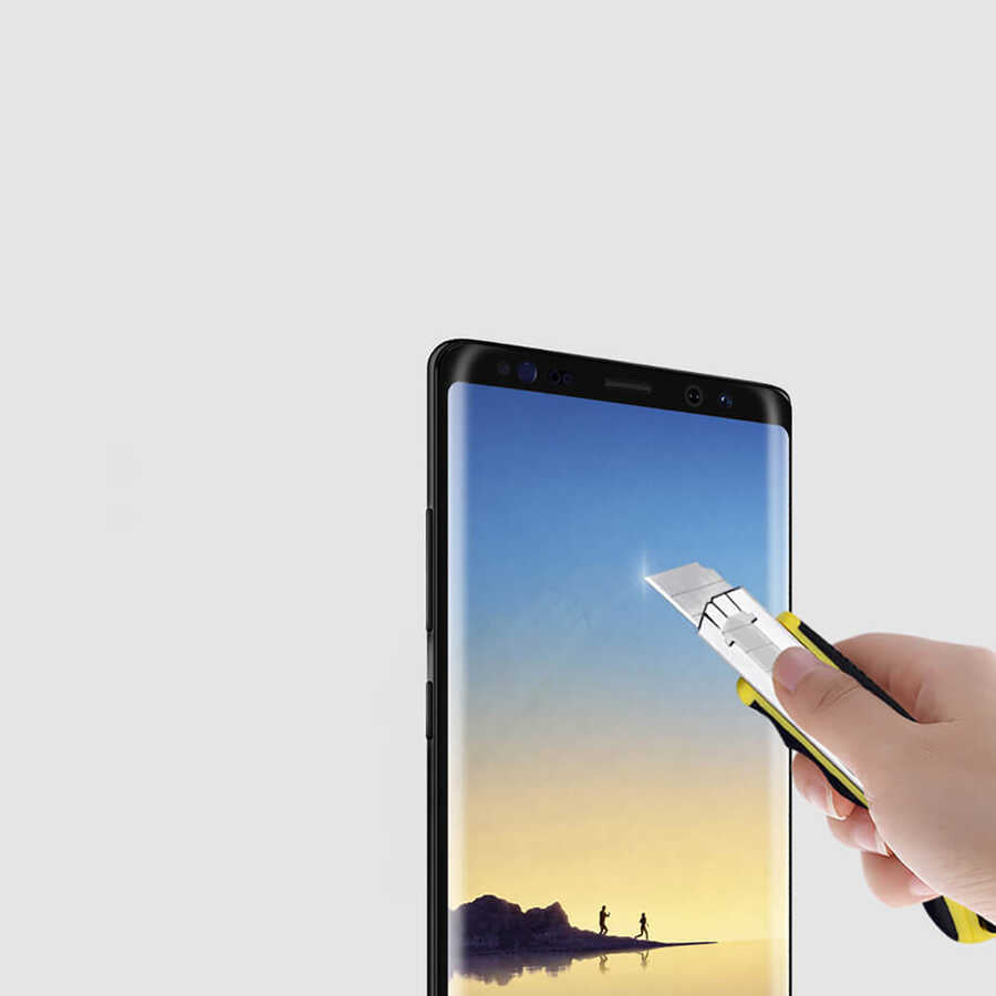 Galaxy Note 8 Davin Seramik Ekran Koruyucu Siyah