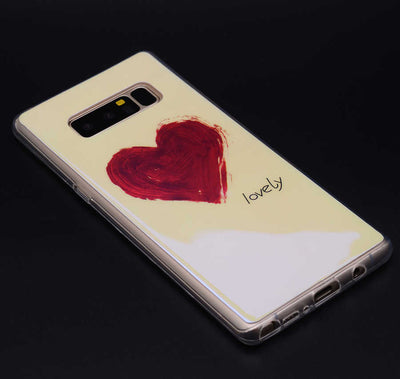 Galaxy Note 8 Kılıf Zore Fani Silikon NO1