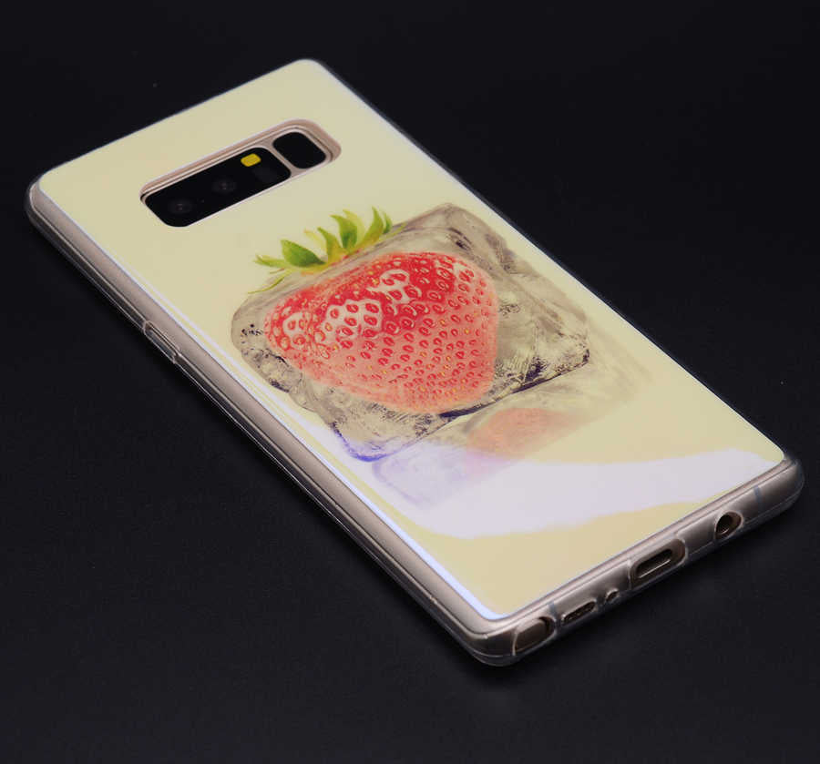 Galaxy Note 8 Kılıf Zore Fani Silikon