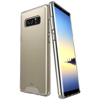 Galaxy Note 8 Kılıf Zore Gard Silikon Renksiz