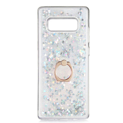 Galaxy Note 8 Kılıf Zore Milce Kapak Gümüş