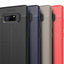 Galaxy Note 8 Kılıf Zore Niss Silikon Kapak Kırmızı