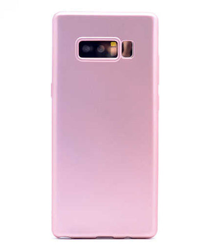 Galaxy Note 8 Kılıf Zore Premier Silikon Kapak Rose Gold
