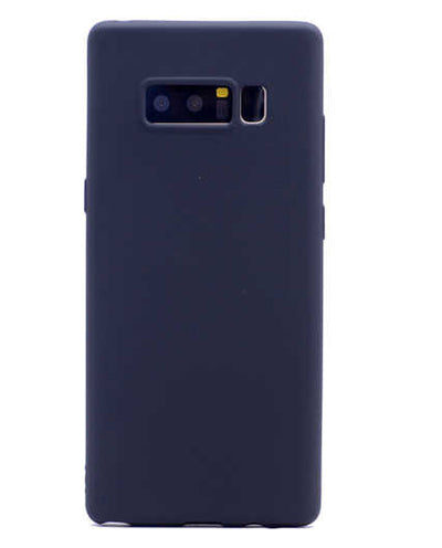 Galaxy Note 8 Kılıf Zore Premier Silikon Kapak Mor