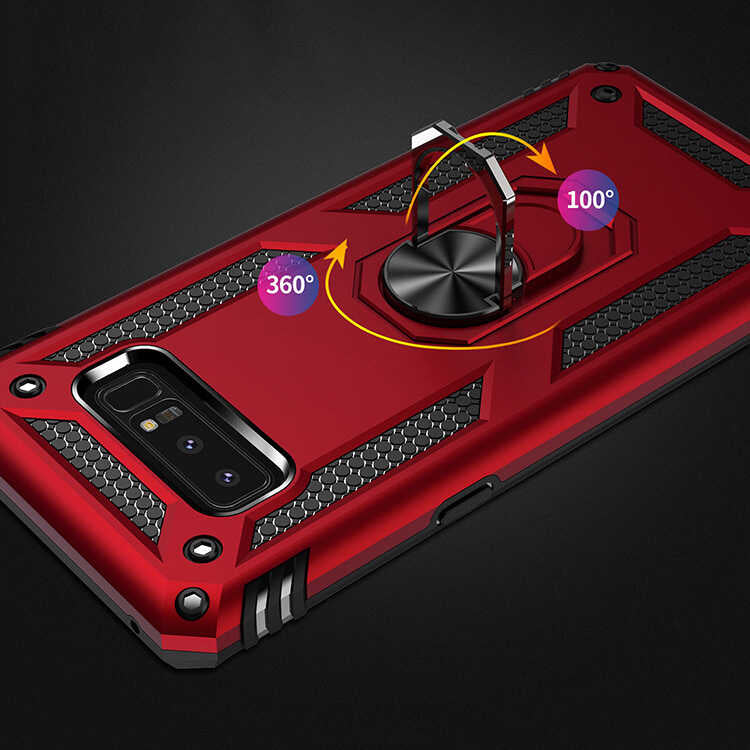 Galaxy Note 8 Kılıf Zore Vega Kapak Rose Gold