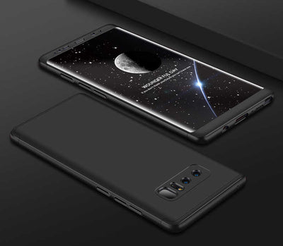 Galaxy Note 8 Kılıf Zore Ays Kapak Siyah