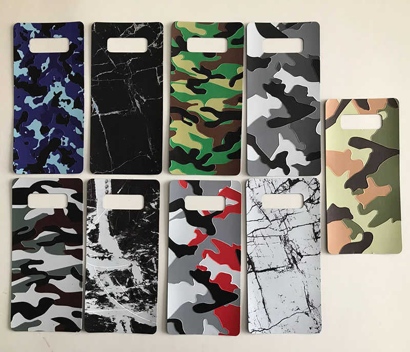 Galaxy Note 8 Zore 5D Desenli Sticker Kaplama NO2