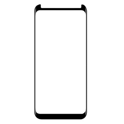 Galaxy Note 8 Zore Kavisli Full Yapışkanlı Cam Ekran Koruyucu Siyah