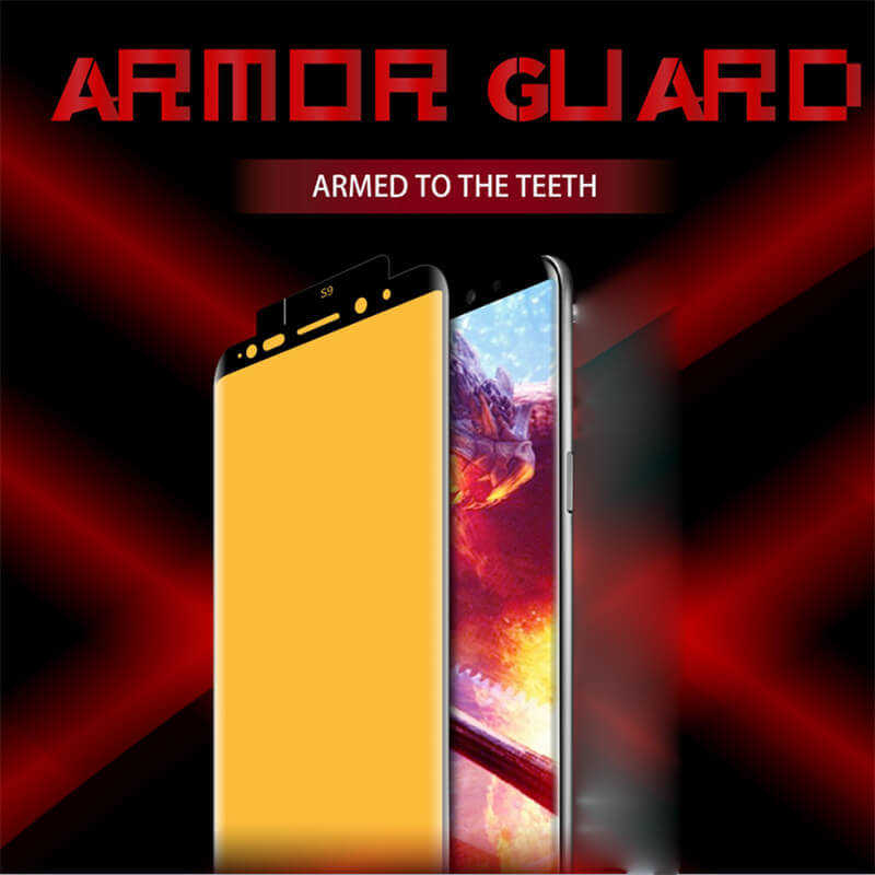 Galaxy Note 8 Zore Zırh Shock Tpu Nano Ekran Koruyucu Siyah