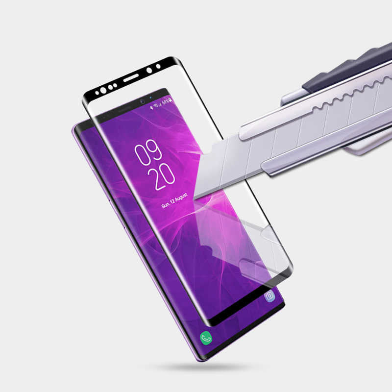 Galaxy Note 8 Zore Süper Pet Ekran Koruyucu Jelatin Siyah