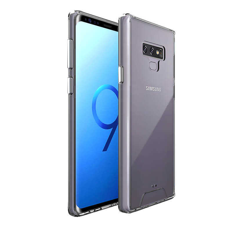Galaxy Note 9 Kılıf Zore Gard Silikon Renksiz