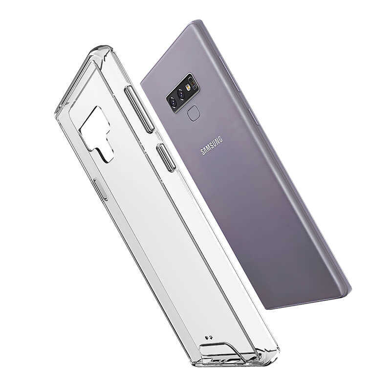 Galaxy Note 9 Kılıf Zore Gard Silikon Renksiz