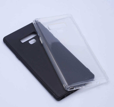Galaxy Note 9 Kılıf Zore İmax Silikon Kılıf Renksiz