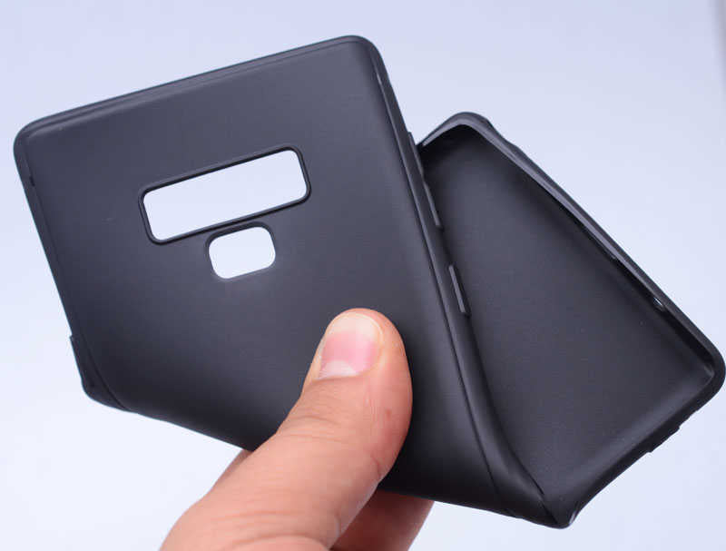 Galaxy Note 9 Kılıf Zore İmax Silikon Kılıf Renksiz